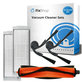 Kit de pièces de rechange pour Xiaomi Robot Vacuum S40 Pro (1x Brosse principale, 2x Filtre, 2x Brosse latérale)