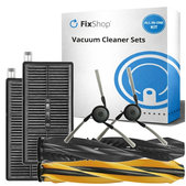 Kit de pièces de rechange pour Dreame Aqua 10, 10 Ultra (1 paire de brosses principales, 2x Filtre, 2x Brosse latérale)