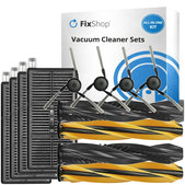 Kit de pièces de rechange pour Dreame Aqua 10, 10 Ultra (2 paires de brosses principales, 4x Filtre, 4x Brosse latérale)