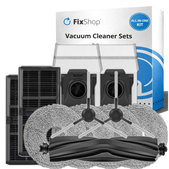 Kit de pièces de rechange pour Dreame D20 Ultra (1x Brosse principale, 2x Filtre, 2x Brosse latérale, 4x Chiffon de vadrouille, 2x Sac à poussière)