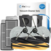 Kit de pièces de rechange pour Dreame X50 Ultra, L50 Ultra, L40s Ultra, L40s Pro Ultra, X50 Master, Mova V50 (1 paire de brosses pr, 2x Filtre, 2x Brosse latérale, 4x Chiffon de vadrouille, 2x Sac à p