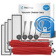 Kit de pièces de rechange pour Roborock QV 35A, QR 798, QV35S (2x Brosse principale, 4x Filtre, 4x Brosse latérale)