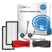 Kit de pièces de rechange pour Roborock Qrevo Edge 2 Pro (1x Brosse principale, 2x Filtre, 2x Brosse latérale)