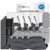 Kit de pièces de rechange pour Dreame Mova Z50 Ultra, Z5, Z5 Pro (2x Brosse principale, 4x Filtre, 4x Brosse latérale, 4x Chiffon de vadrouille, 4x Lingette latérale de lavage, 4x Sac à poussière)