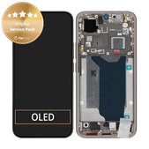 Écran pour Xiaomi 15T Pro 5G, Mocha Gold, Tactile avec cadre, 5600060O12U00, Genuine Service Pack