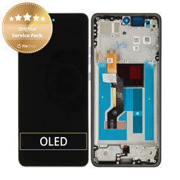 Écran pour Motorola Moto G86 5G, tactile avec cadre, Cosmic Sky, 5D68C30475, Genuine Service Pack