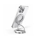 Anneau magnétique pliable pour téléphone, argent