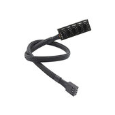 Hub PWM pour ventilateurs, 4 broches, 5 ports