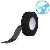 Ruban isolant en tissu pour faisceaux de câbles, 9mm x 20m, noir