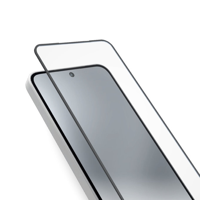 SBS - Verre Trempé Full Cover pour Samsung Galaxy A57, noir