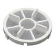 Filtre fin du moteur de la station d'accueil, Blanc pour Dreame Bot L10s Pro Ultra Heat, L10s Ultra Gen2, L40 Ultra, Xiaomi Mi Robot Vacuum X10+