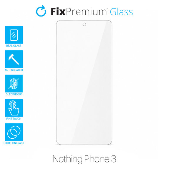 FixPremium Glass - Verre trempé pour Nothing Phone 3