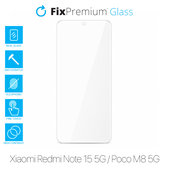 FixPremium Glass - Verre trempé pour Xiaomi Redmi Note 15 5G, Poco M8 5G