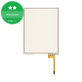 Vitre tactile inférieure avec adhésif pour Nintendo DS