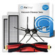 Kit de pièces de rechange pour Xiaomi Roborock S5 Max, S6, S6 MaxV, S6 Pure, Xiaowa E3 (1x Brosse principale, 2x Filtre, 2x Brosse latérale – noire)