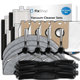 Kit de pièces de rechange pour Xiaomi Viomi S9, Proscenic M7 Pro, M7 Max, M8 Pro (2x Brosse principale, 4x Filtre, 4x Brosse latérale, 4x Chiffon de vadrouille, 4x Sacs à poussière)