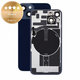 Verre de coque arrière pour iPhone 14, Midnight, Pulled A