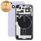 Verre de coque arrière pour iPhone 14 Plus, Purple, Pulled A