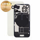 Verre de coque arrière pour iPhone 15, Yellow, Pulled A