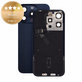 Verre de coque arrière pour iPhone 15 Pro, Blue Titanium, Pulled A