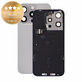 Verre de coque arrière pour iPhone 15 Pro, Natural Titanium, Pulled A