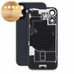 Verre de coque arrière pour iPhone 16, Black, Pulled A