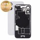 Verre de coque arrière pour iPhone 16, White, Pulled A
