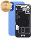 Verre de coque arrière pour iPhone 16, Ultramarine, Pulled A