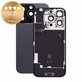 Verre de coque arrière pour iPhone 16 Pro, Black Titanium, Pulled A