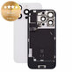 Verre de coque arrière pour iPhone 16 Pro, White Titanium, Pulled A