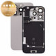 Verre de coque arrière pour iPhone 16 Pro, Natural Titanium, Pulled A