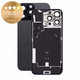 Verre de coque arrière pour iPhone 16 Pro Max, Black Titanium, Pulled A