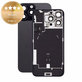 Verre de coque arrière pour iPhone 16 Pro Max, Black Titanium, Pulled A