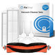 Kit de pièces de rechange pour Xiaomi Robot Vacuum S10, S10 EU, S12 (1x Brosse principale, 2x Filtres, 2x Brosses latérales)