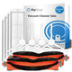 Kit de pièces de rechange pour Xiaomi Robot Vacuum S10, S10 EU, S12 (2x Brosses principales, 4x Filtres, 4x Brosses latérales)
