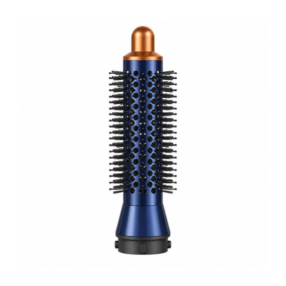 Brosse ronde petite volumisante pour Dyson Airwrap HS01, HS05, Prussian Blue / Rich Copper