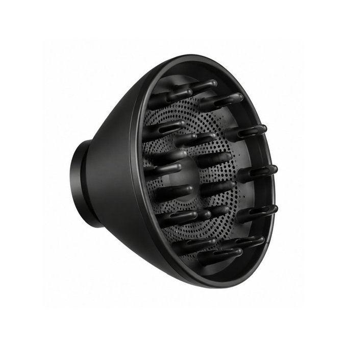 Diffuseur pour Dyson Supersonic HD01, HD03, HD07, HD15, HD16, Black / Nickel