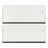 Filtre à poussière, 2 pièces pour Ecovacs Deebot U2, U2 Pro