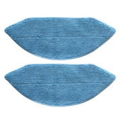 Chiffon de vadrouille, 2 pièces, Microfibre pour Ecovacs Deebot U2, U2 Pro