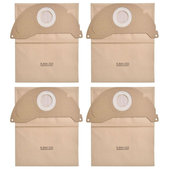 Sac à poussière, 4 pièces pour Kärcher WD 2, MV 2, A-series