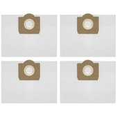 Sac à poussière, 4 pièces, Tissu non tissé pour Kärcher MV 3, WD 3, WD 3.000-series, A-series, SE-series
