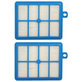 Filtre HEPA13, 2 pièces pour Philips Jewel, Marathon, Performer, PowerPro, SilentStar, 7000-series