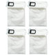 Sac à poussière, 4 pièces pour Vorwerk Kobold VK135, VK136