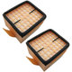 Filtre à poussière, 2 pièces pour Vorwerk Kobold VK135, VK136