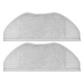 Chiffon de vadrouille, 2 pièces, Nettoyage humide léger pour Xiaomi Mi Robot Vacuum Mop Essential (Mijia G1)