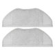 Chiffon de vadrouille, 2 pièces, Nettoyage humide léger pour Xiaomi Mi Robot Vacuum Mop Essential (Mijia G1)