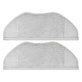 Chiffon de vadrouille, 2 pièces, Nettoyage humide léger pour Xiaomi Mi Robot Vacuum Mop Essential (Mijia G1)