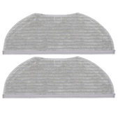 Chiffon de vadrouille, 2 pièces, Nettoyage humide pour Xiaomi Mi Robot Vacuum Mop Essential (Mijia G1)