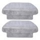 Chiffon de vadrouille, 2 pièces, Nettoyage humide léger pour Xiaomi Mi Robot Vacuum Mop Pro (P), 2S, Viomi V2 Pro, V3, SE