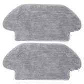 Chiffon de vadrouille, 2 pièces, Nettoyage humide pour Xiaomi Mi Robot Vacuum Mop Pro (P), 2S, Viomi V2 Pro, V3, SE